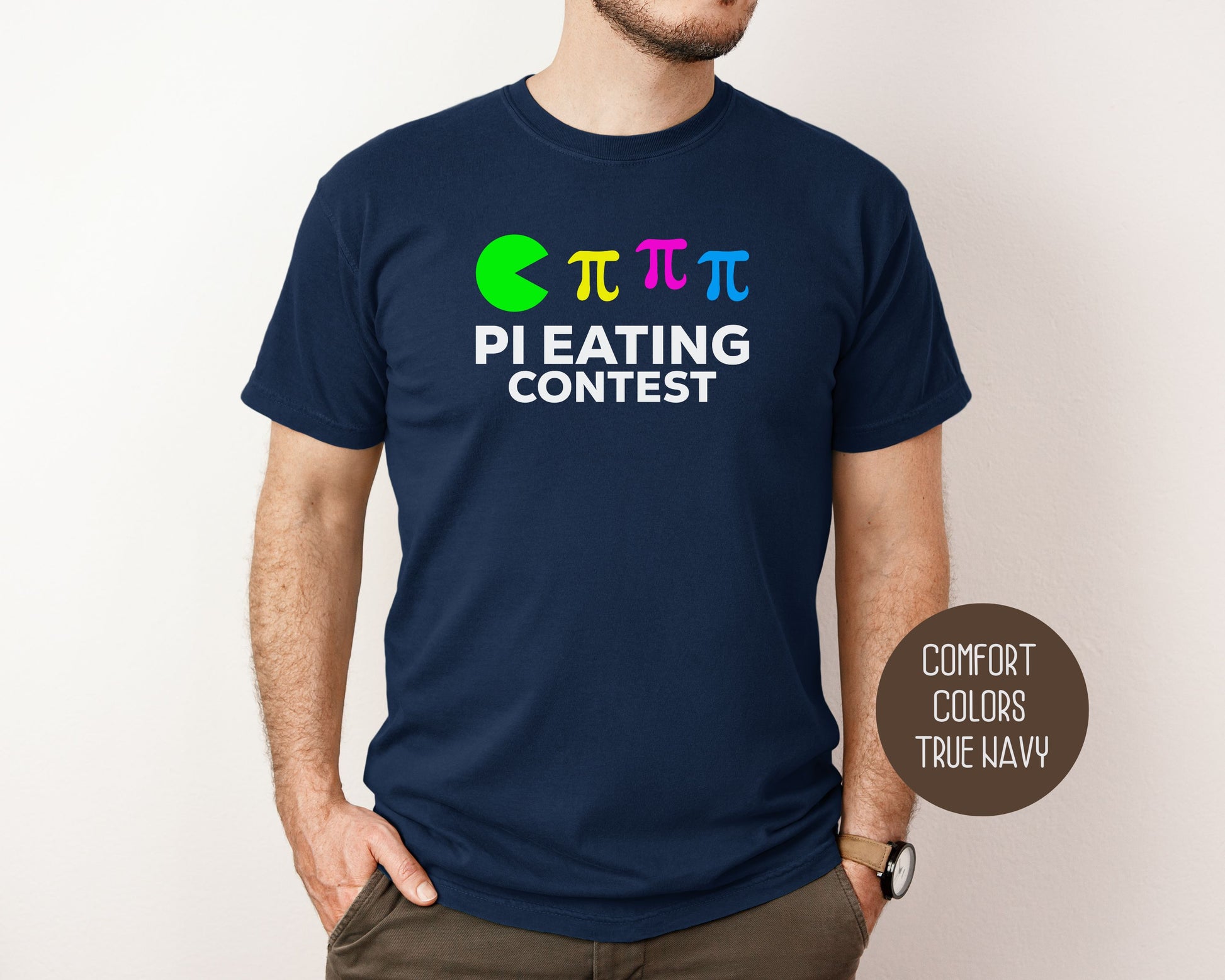 Pi Day Pi Eating Contest Comfort Colors Shirt CreativeSpecialTs  Printify
