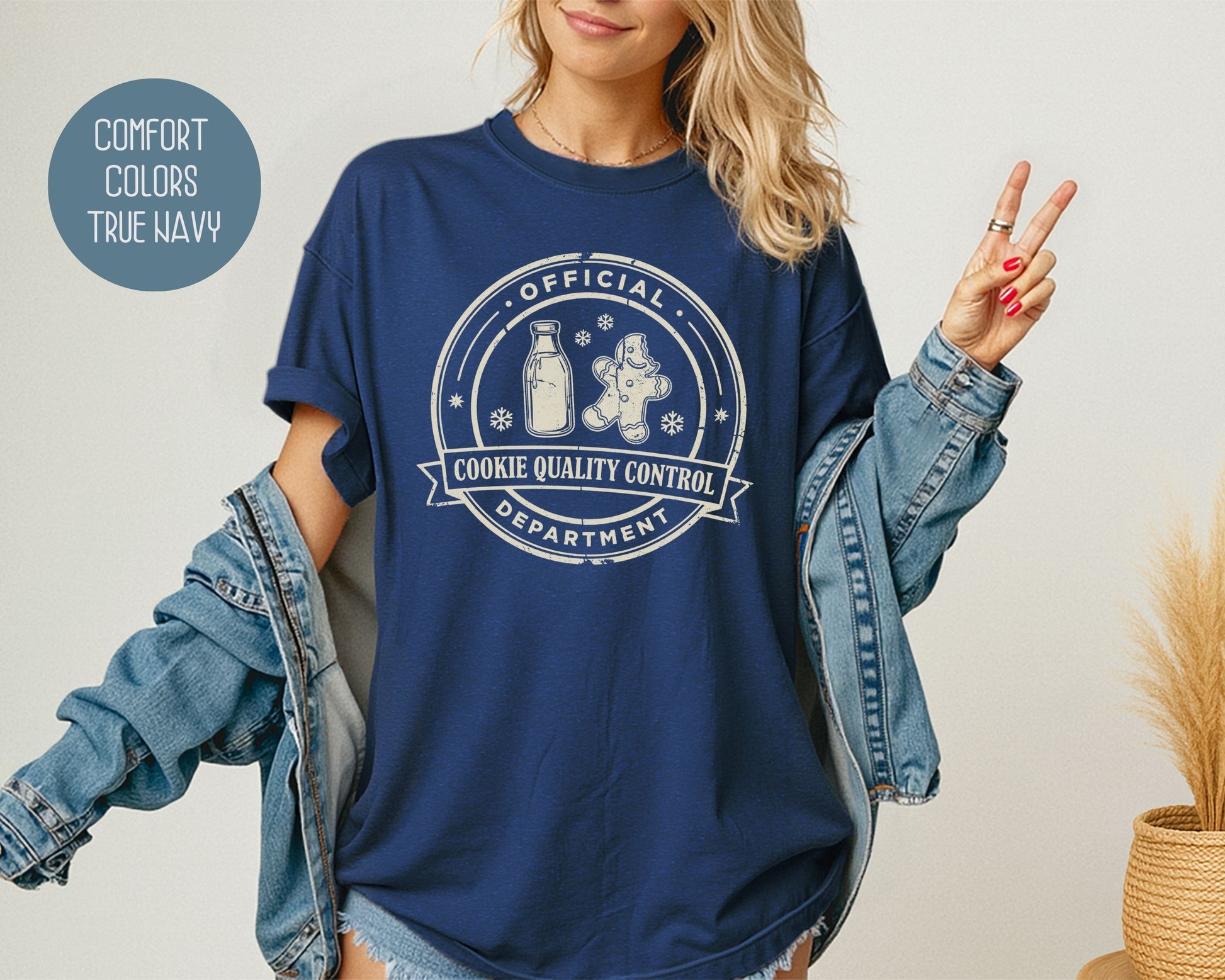 Official Cookie Quality Control Department Comfort Colors Shirt T-Shirt  CreativeSpecialTs