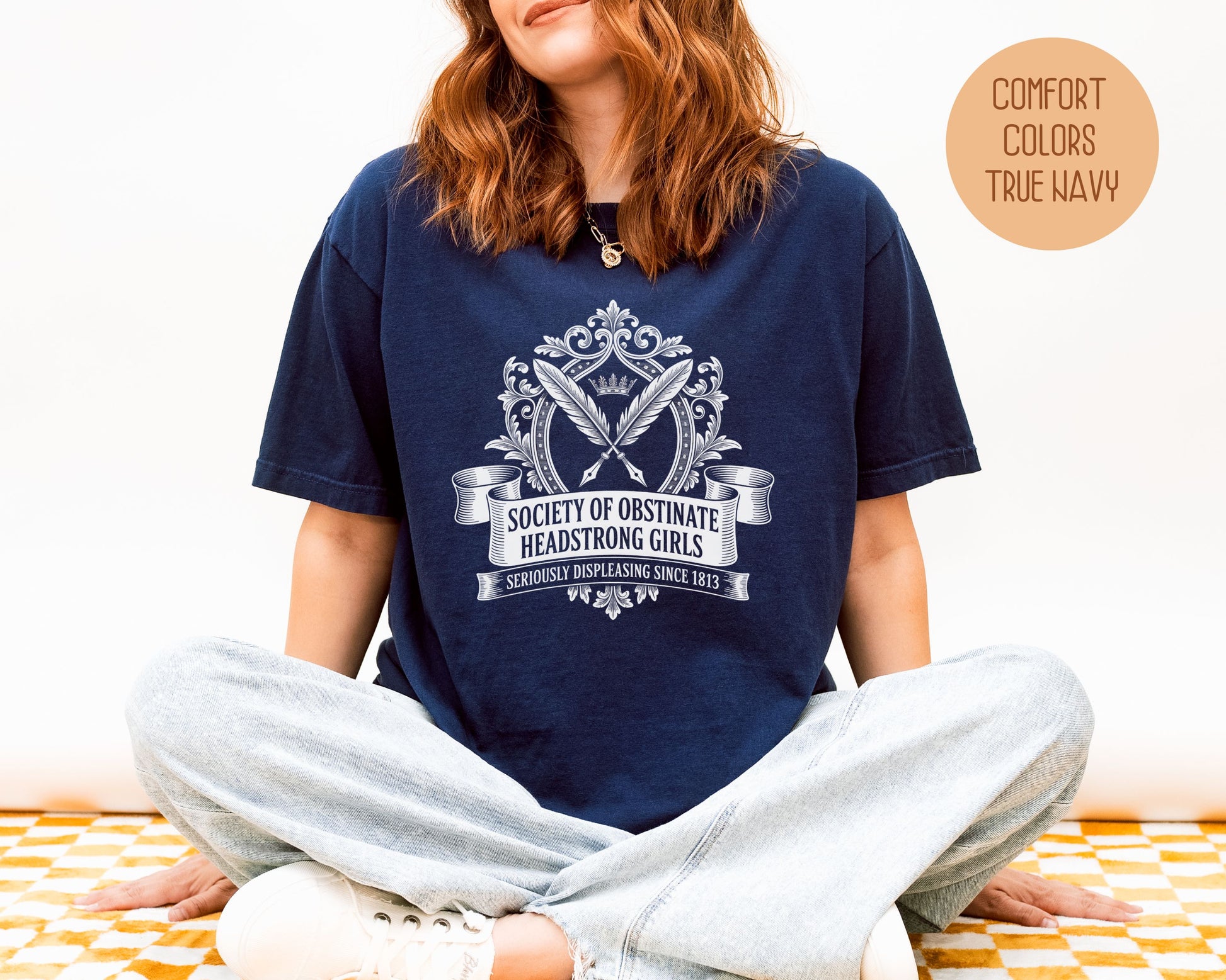 Society of Obstinate Headstrong Girls Comfort Colors Shirt T-Shirt  CreativeSpecialTs