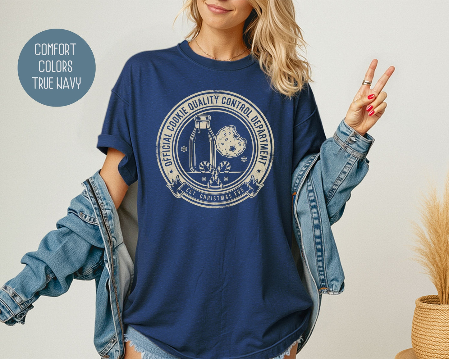 Official Cookie Quality Control Department Comfort Colors Shirt T-Shirt  CreativeSpecialTs