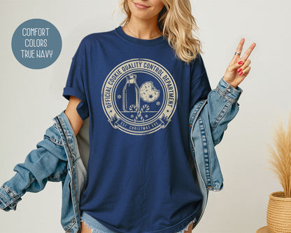 Official Cookie Quality Control Department Comfort Colors Shirt T-Shirt  CreativeSpecialTs