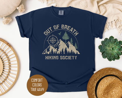 Out of Breath Hiking Society Shirt