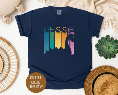 Retro Nessie Rainbow Shirt