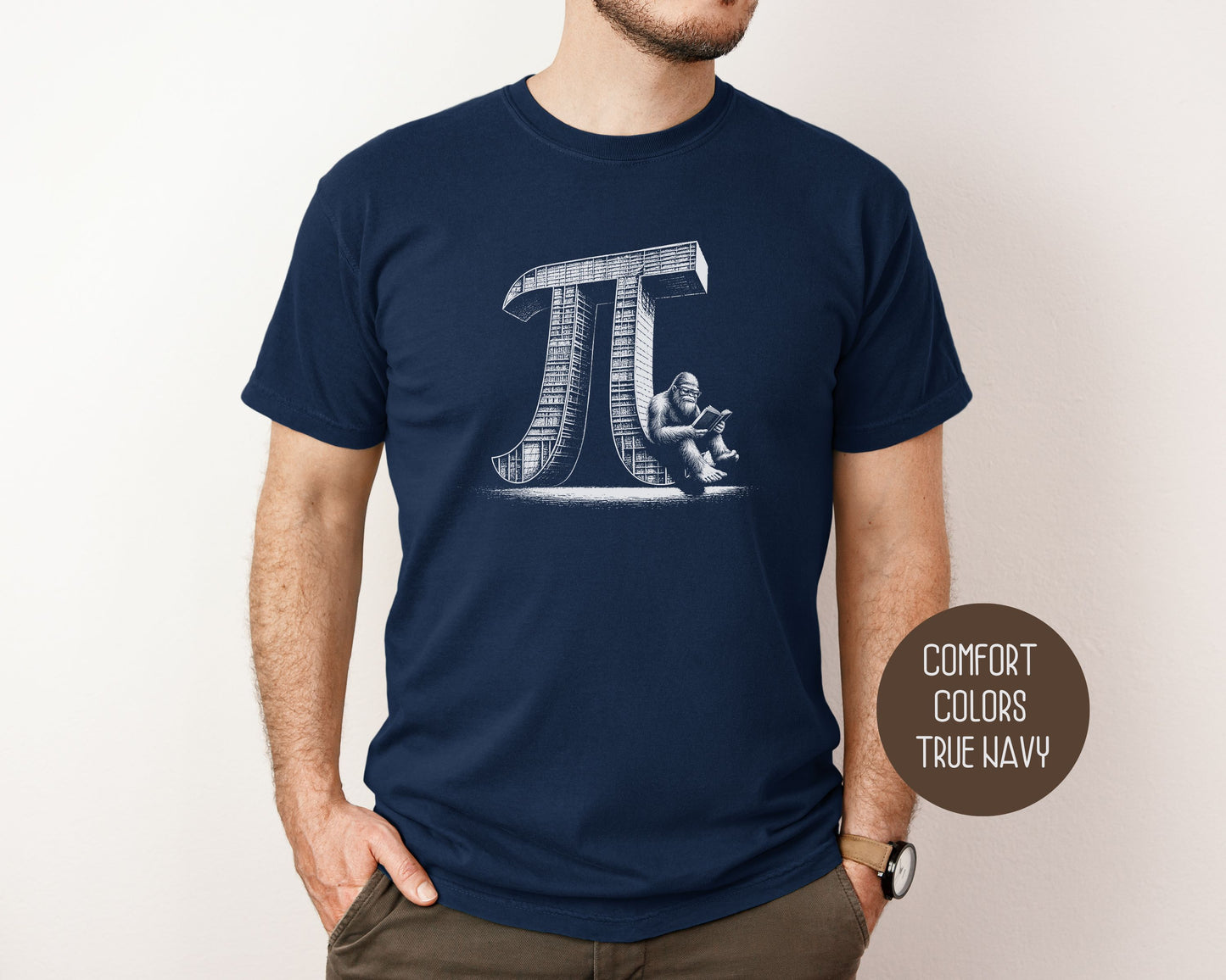 Pi Day Bigfoot Shirt T-Shirt  CreativeSpecialTs