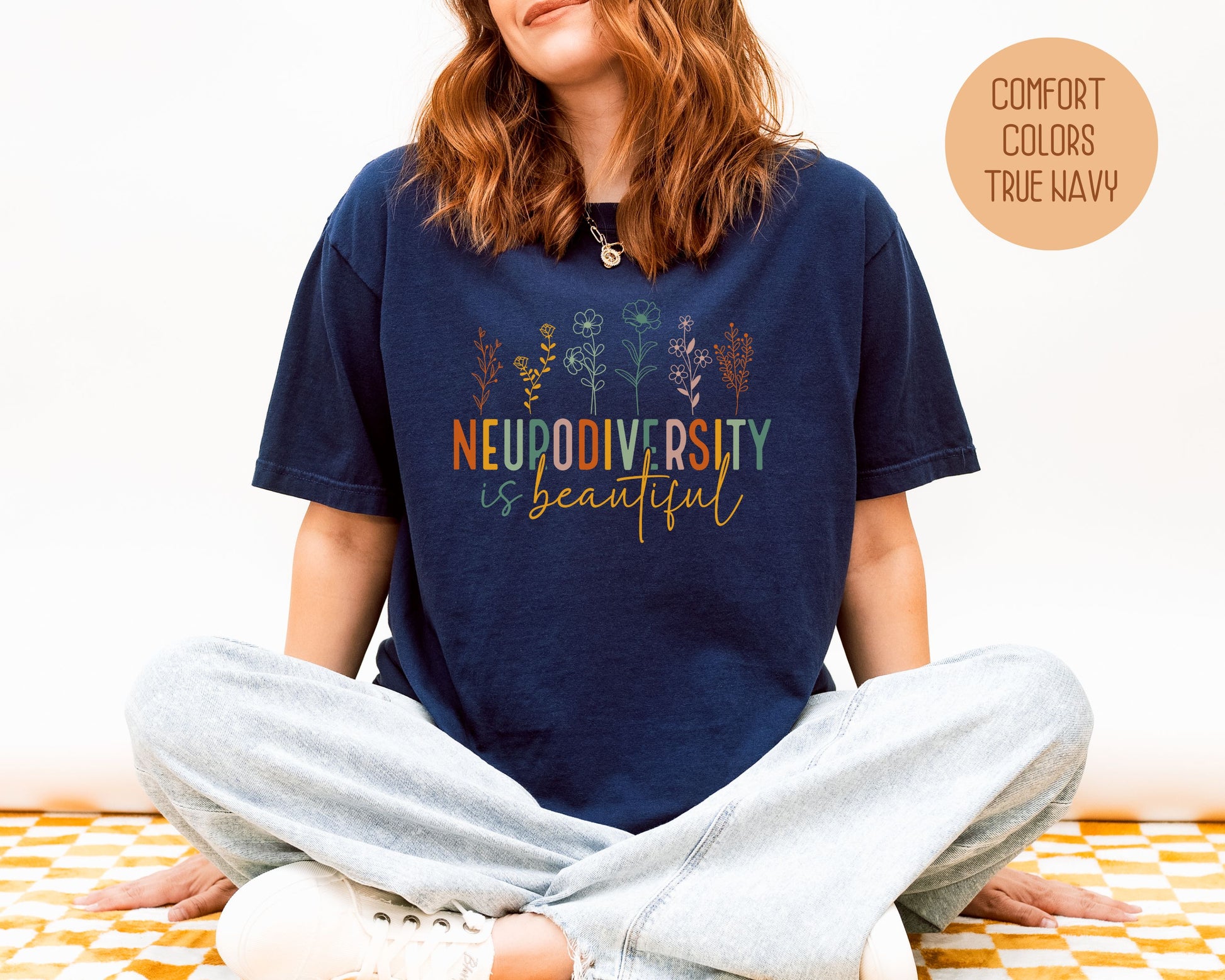 Neurodiversity is Beautiful Comfort Colors Shirt - CreativeSpecialTs