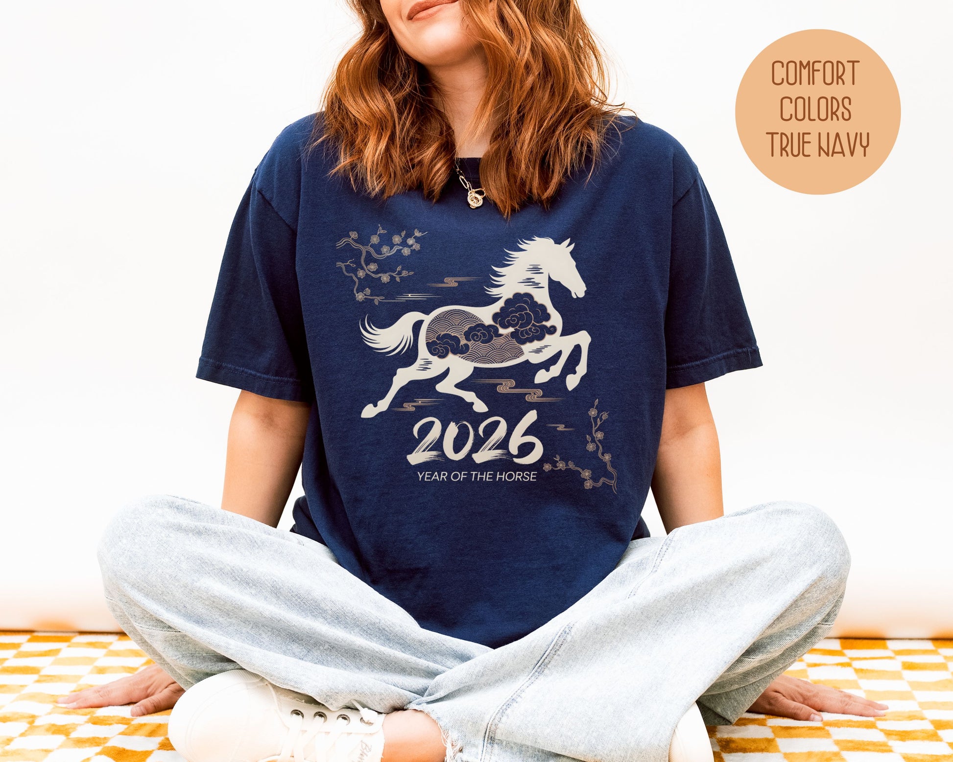 Chinese New Year 2026 Year of the Horse Comfort Colors Shirt T-Shirt  CreativeSpecialTs