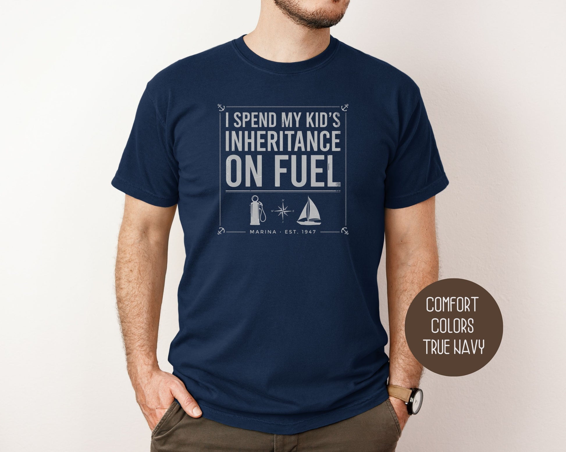 I Spend My Kids Inheritance on Fuel Comfort Colors Shirt T-Shirt  CreativeSpecialTs