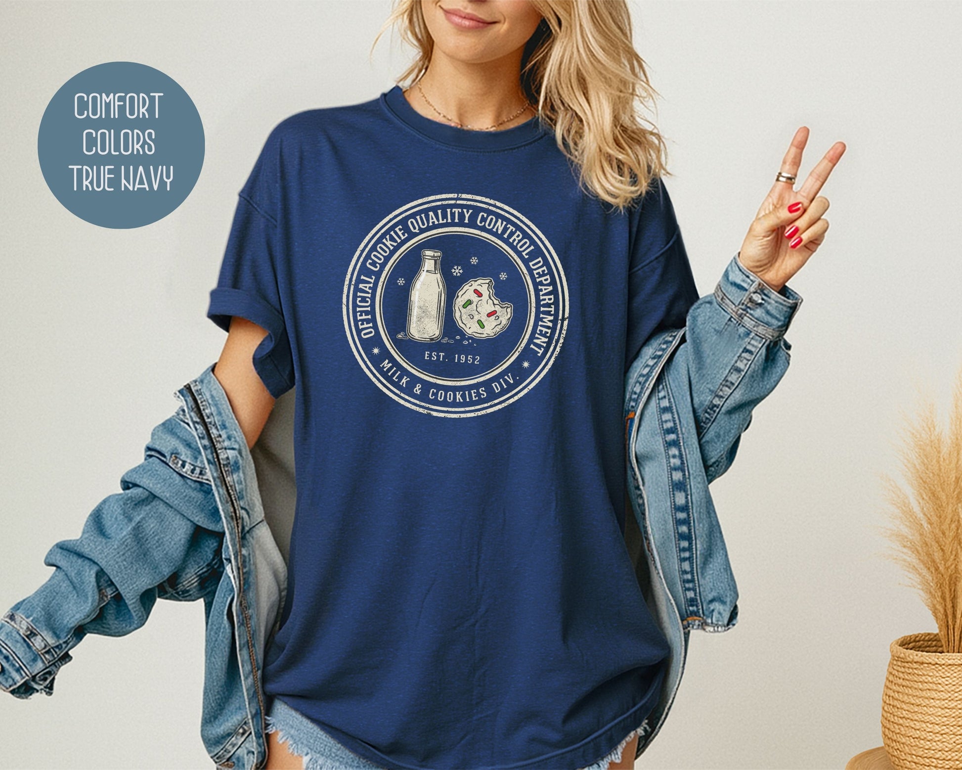 Official Cookie Quality Control Department Comfort Colors Shirt T-Shirt  CreativeSpecialTs
