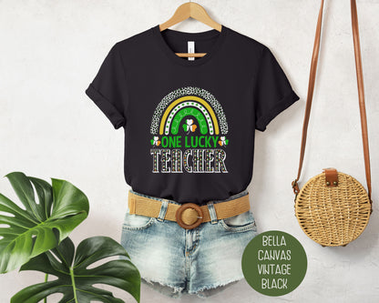 One Lucky Teacher St Patrick's Day Shirt