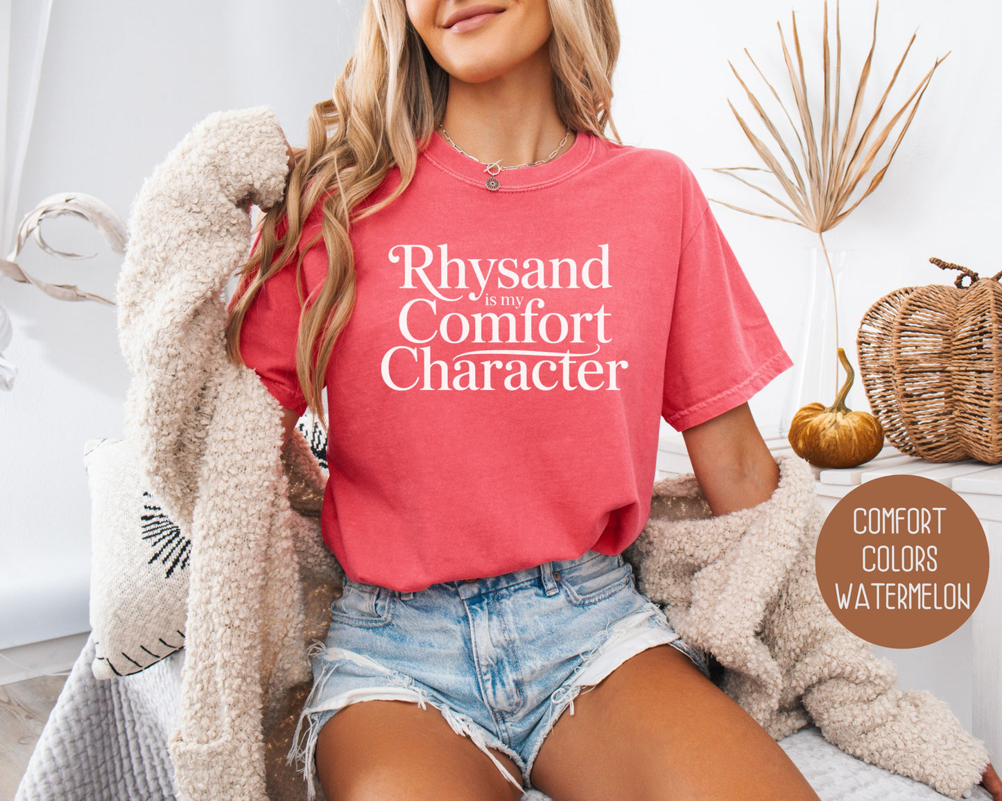 Rhysand is My Comfort Character Comfort Colors Shirt