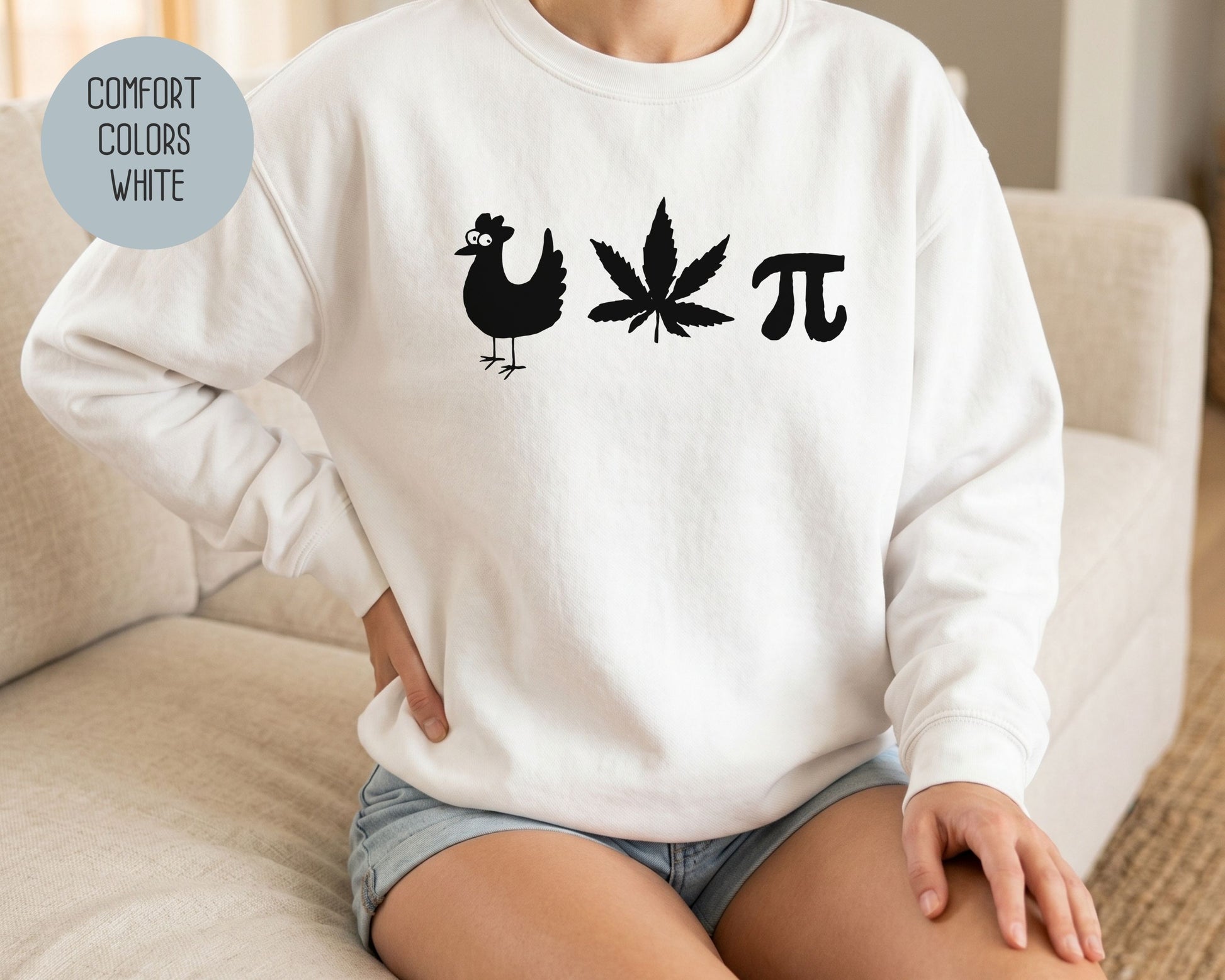 Chicken Pot Pie Comfort Colors Sweatshirt Sweatshirt  CreativeSpecialTs