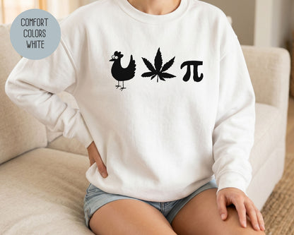 Chicken Pot Pie Comfort Colors Sweatshirt Sweatshirt  CreativeSpecialTs