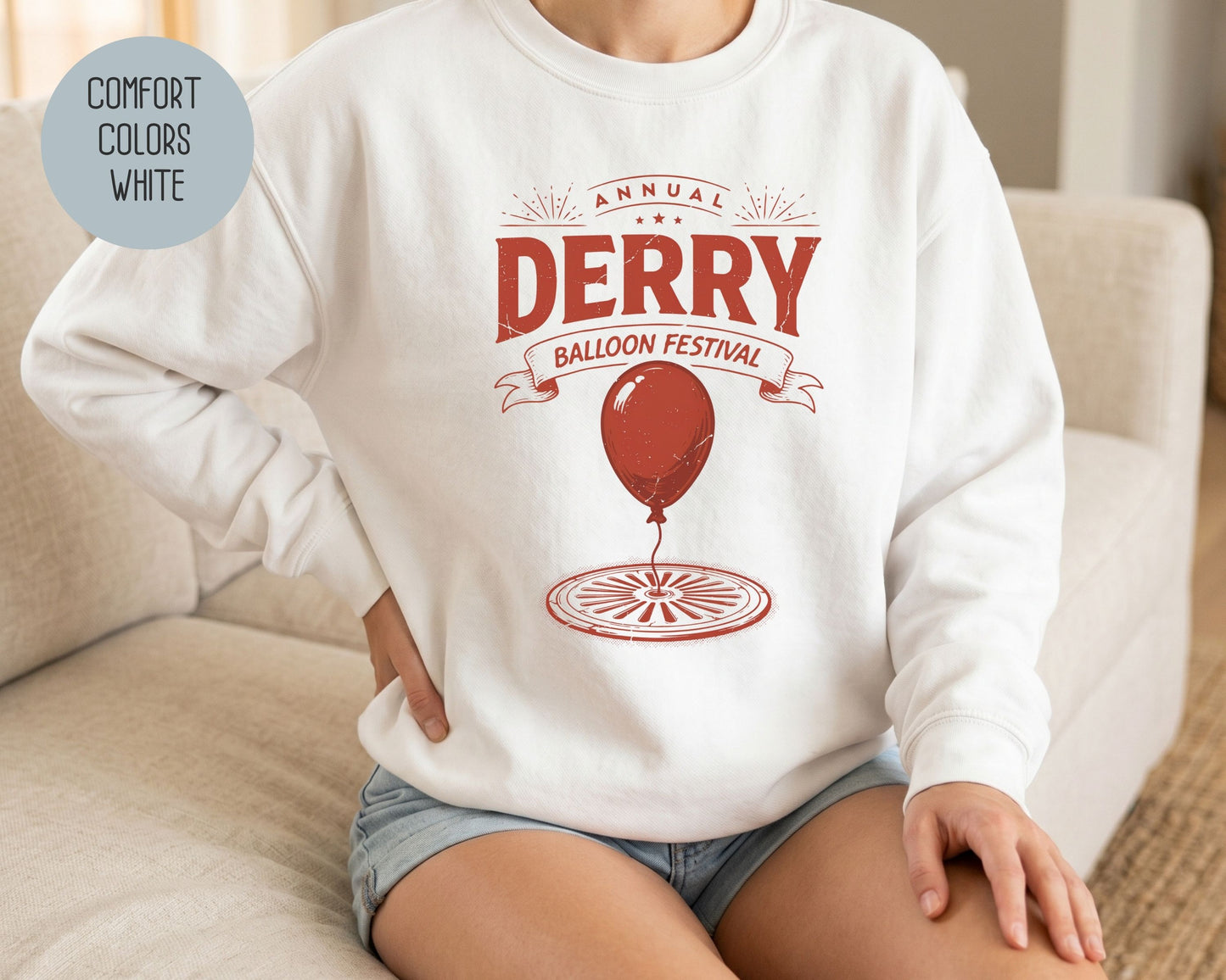 Derry Balloon Festival Comfort Colors Sweatshirt Sweatshirt  CreativeSpecialTs