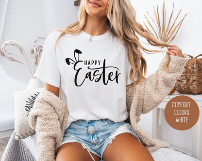 Happy Easter Bunny Comfort Colors Shirt