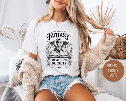 Proud Member of the Fantasy Readers Society Comfort Colors Shirt