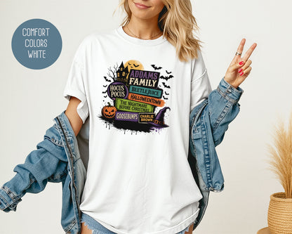 Halloween Movies Comfort Colors Shirt T-Shirt  CreativeSpecialTs