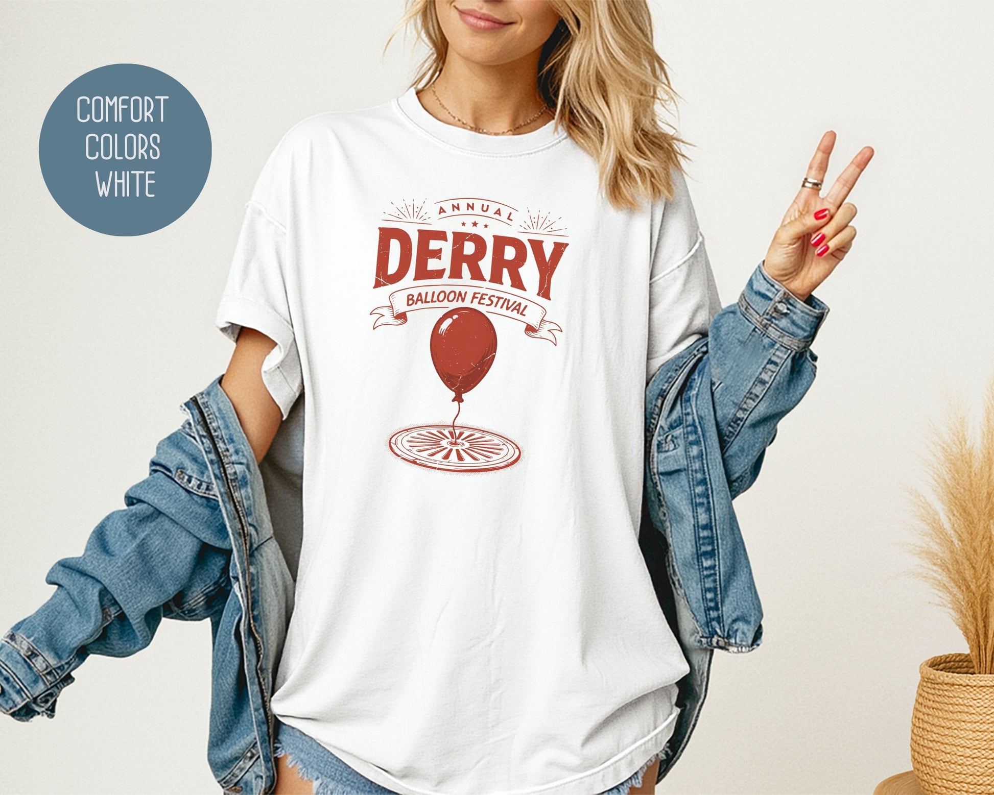 Derry Balloon Festival Comfort Colors Shirt T-Shirt  CreativeSpecialTs