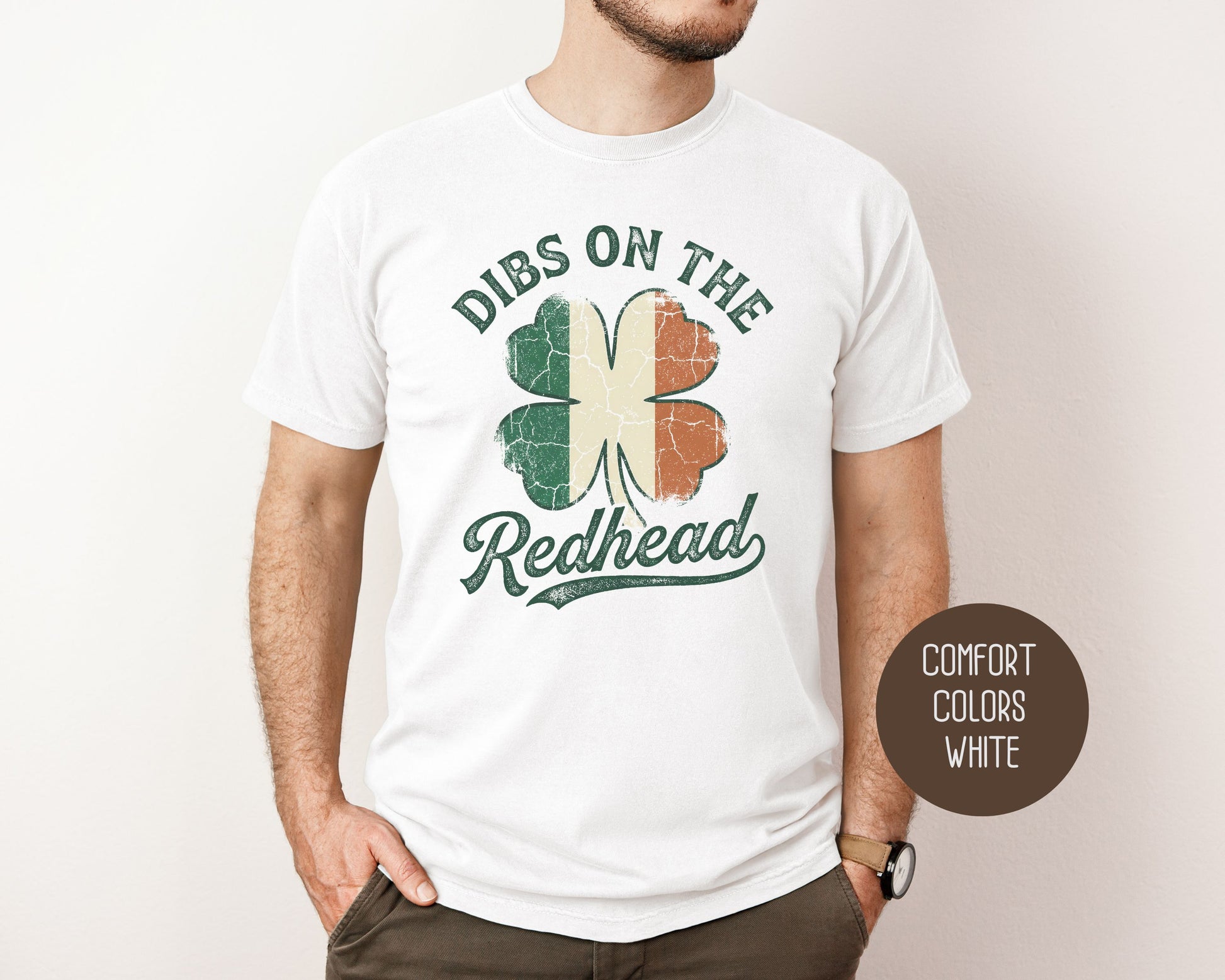 Dibs on the Redhead Comfort Colors Shirt T-Shirt  CreativeSpecialTs