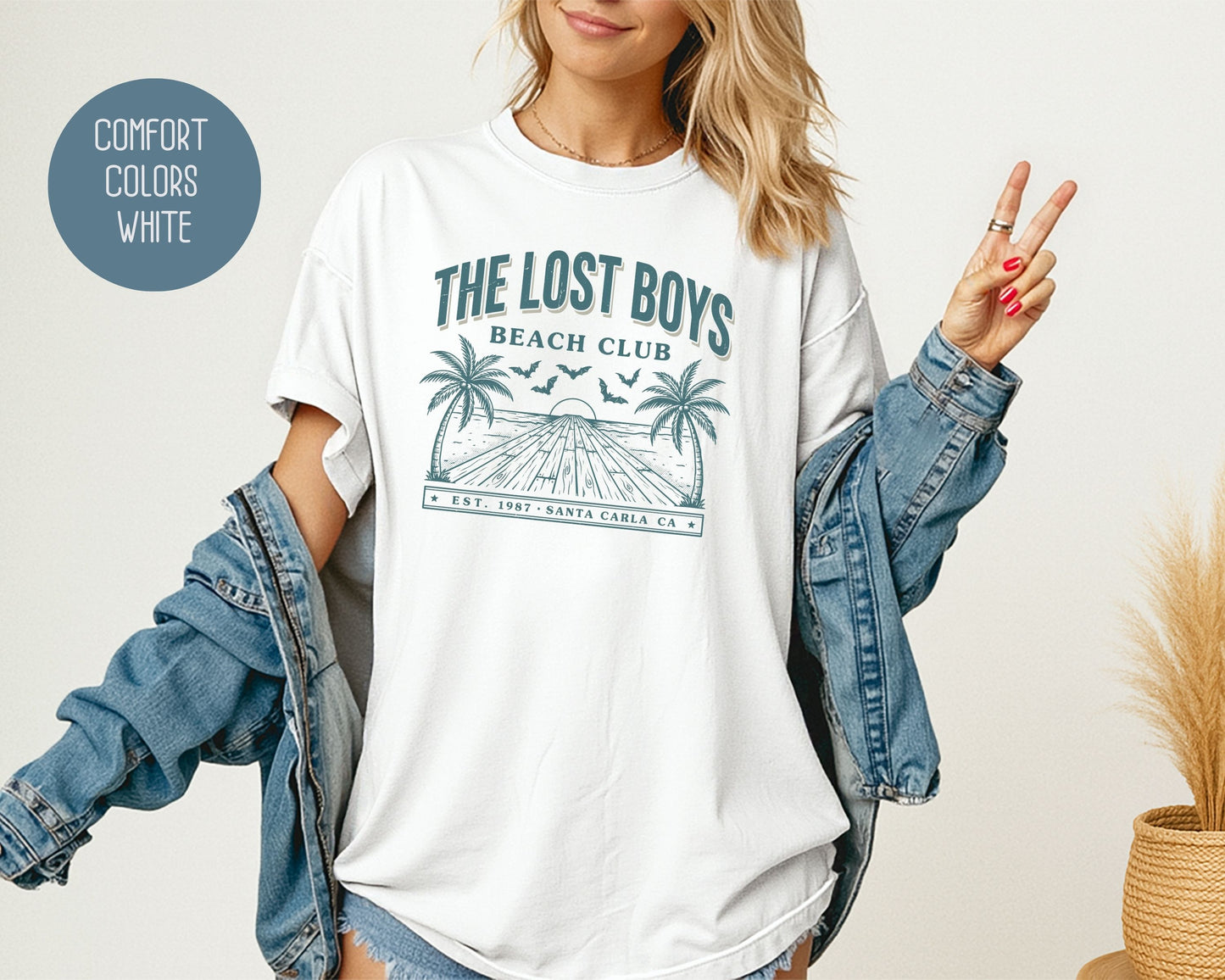 Lost Boys Beach Club Comfort Colors Shirt T-Shirt  CreativeSpecialTs