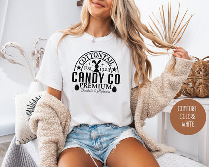 Cottontail Candy Company Easter Comfort Colors Shirt