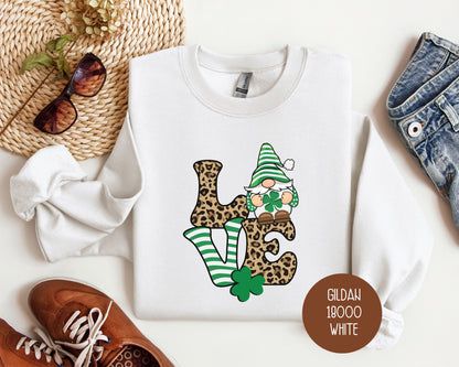 Lucky Love Gnome Sweatshirt