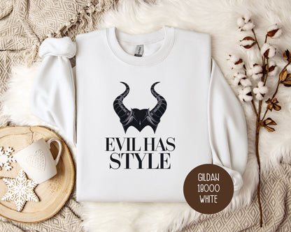 Evil Has Style Team Villains Sweatshirt