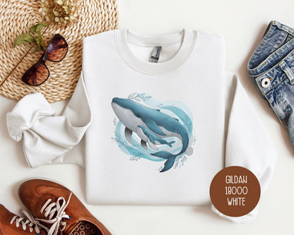 Cute Whale Animal Baby Sweatshirt