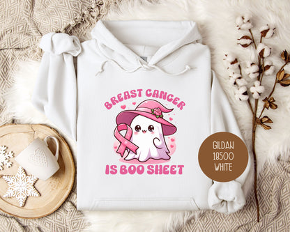 Breast Cancer Is Boo Sheet Hoodie