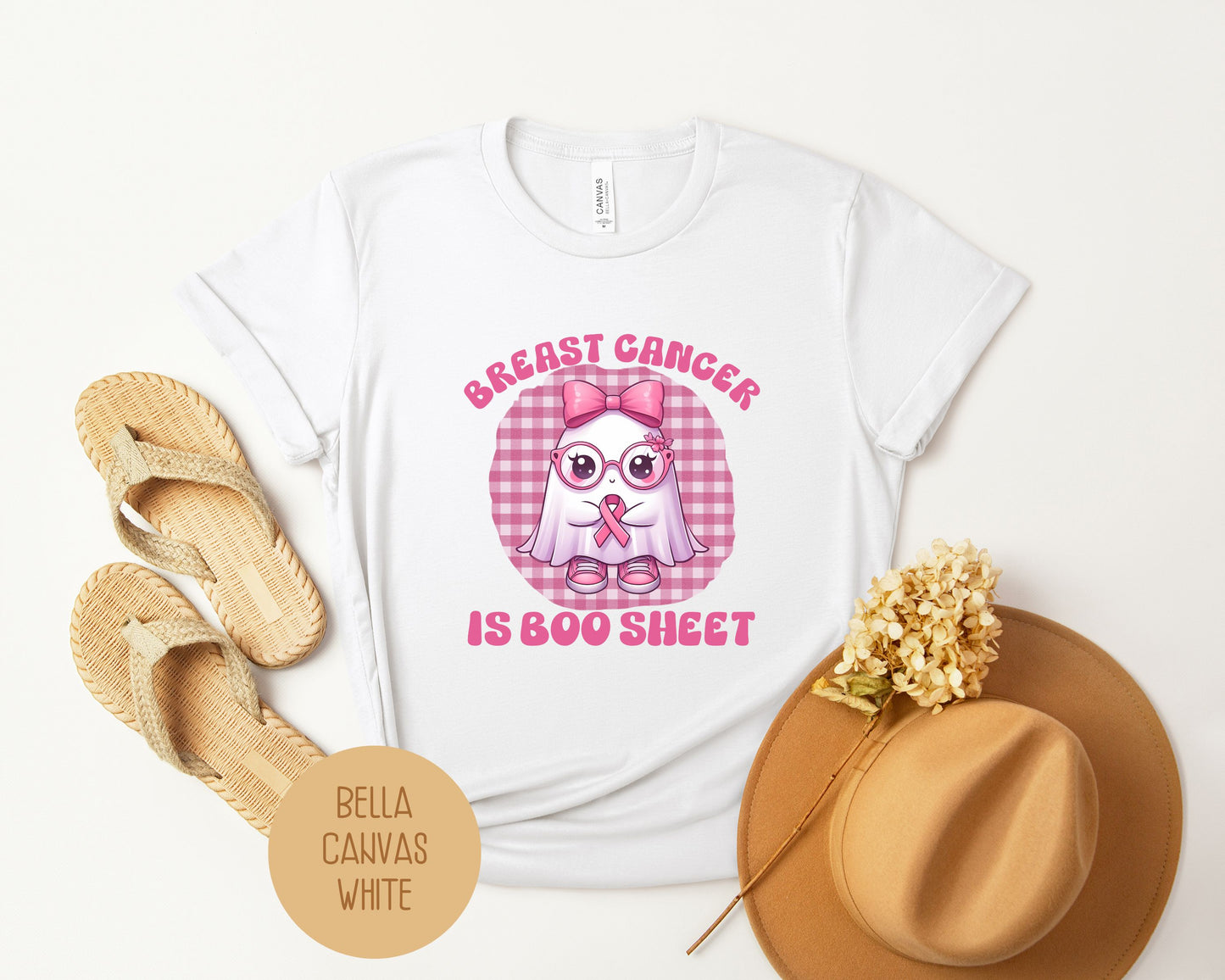 Breast Cancer Is Boo Sheet Shirt