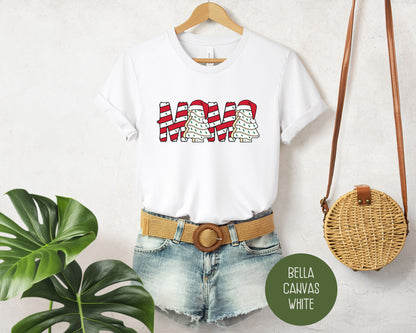 Mama Christmas Tree Cake Holiday Shirt