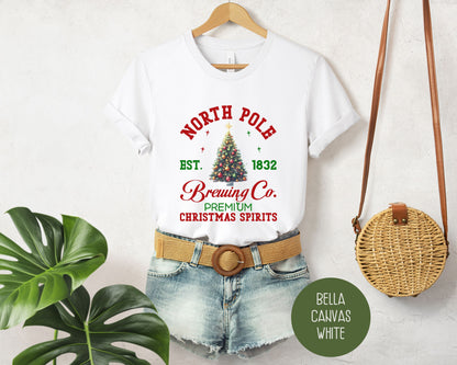 North Pole Brewing Co Christmas Holiday Shirt