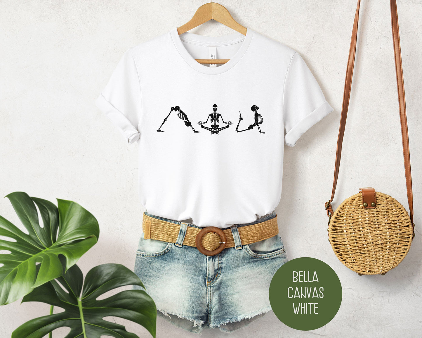 Skeleton Yoga Shirt