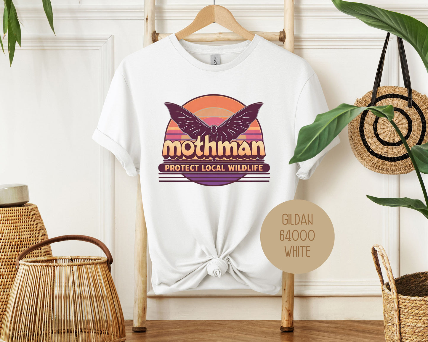 Mothman Protect Local Wildlife Shirt