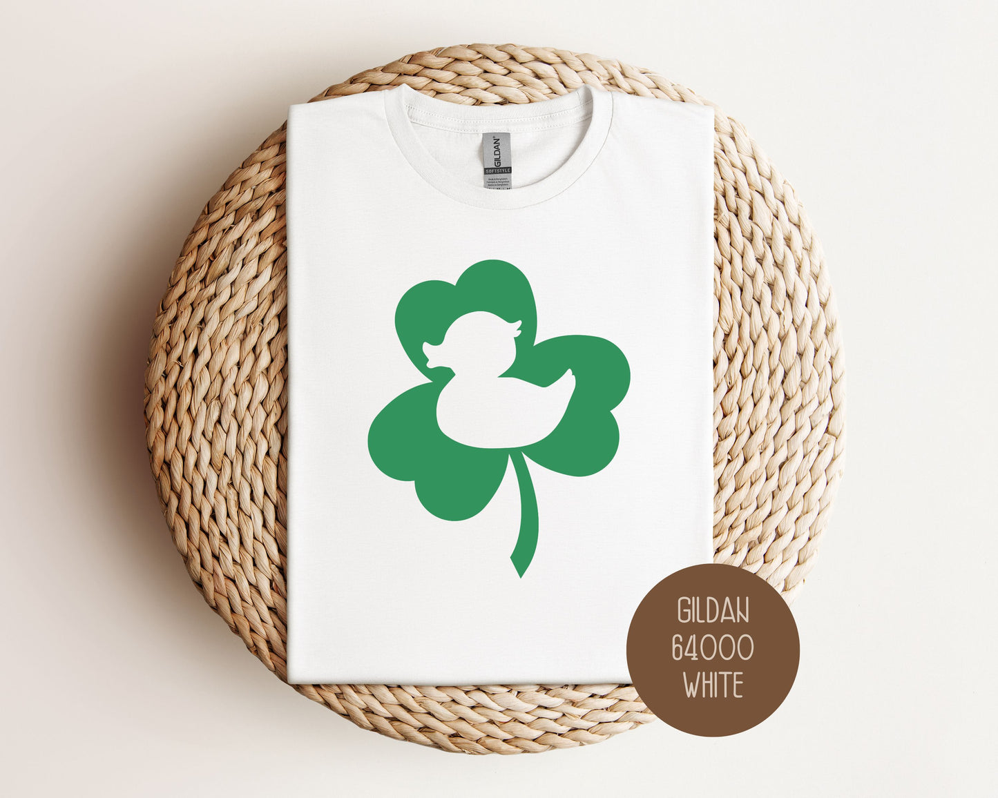 Lucky Duck St. Patrick's Day Shamrock Shirt