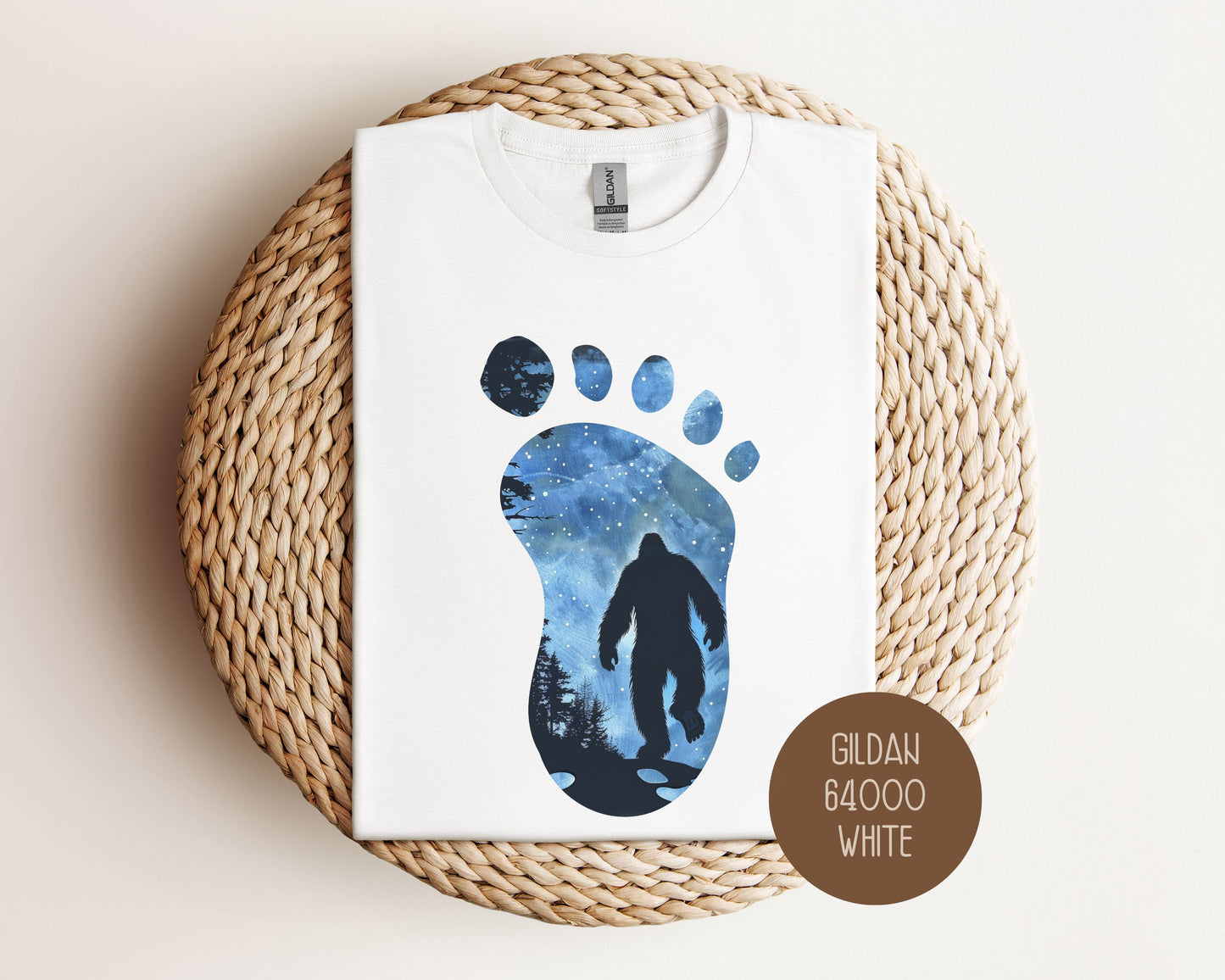 Bigfoot Footprint Shirt