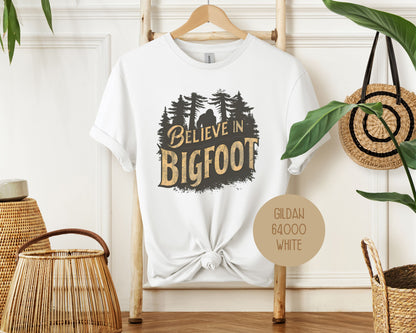 I Believe in Bigfoot Shirt