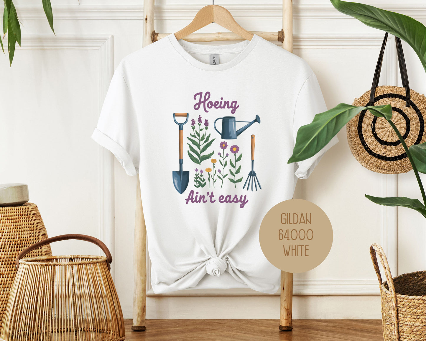 Hoeing Ain't Easy Shirt